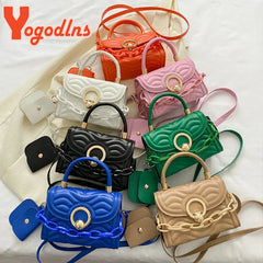 Summer Small Square Bag Candy Shoulder Bag Ladies Crossbody Handbags