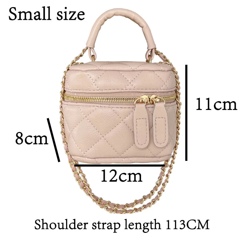 Mini Rhombus Chain Bag Shoulder Messenger Small Bag Casual Waterproof