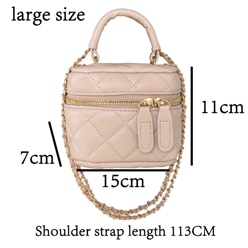 Mini Rhombus Chain Bag Shoulder Messenger Small Bag Casual Waterproof