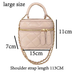 Mini Rhombus Chain Bag Shoulder Messenger Small Bag Casual Waterproof