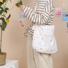 Classic Women Shoulder Bag Crossbody Tote Canvas Handbag