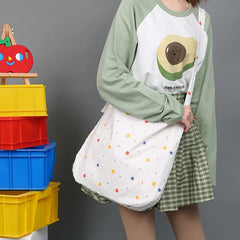 Classic Women Shoulder Bag Crossbody Tote Canvas Handbag