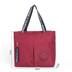 Large Capacity Waterproof Totes Nylon Weekend Bag