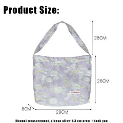 Women Shoulder Bags Casual Female Cloth Underarm Bag Retro Tote Handbags