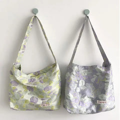 Women Shoulder Bags Casual Female Cloth Underarm Bag Retro Tote Handbags