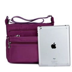 Women Large Capacity Crossbody Bag Multifunctional Shoulder Messenger Bags