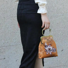 Vintage Cheongsam Bag Ladies Antique Shoulder Bags Printing Versatile