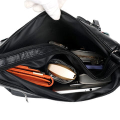 Large Capacity Ladies Shoulder Bag with Pendant Crossbody Bag