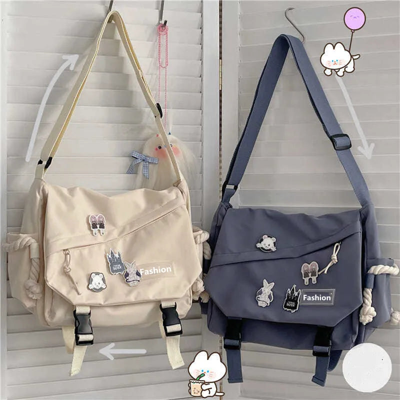 Nylon Crossbody Bags for Women Handbags Shoulder Bag Large Capacity