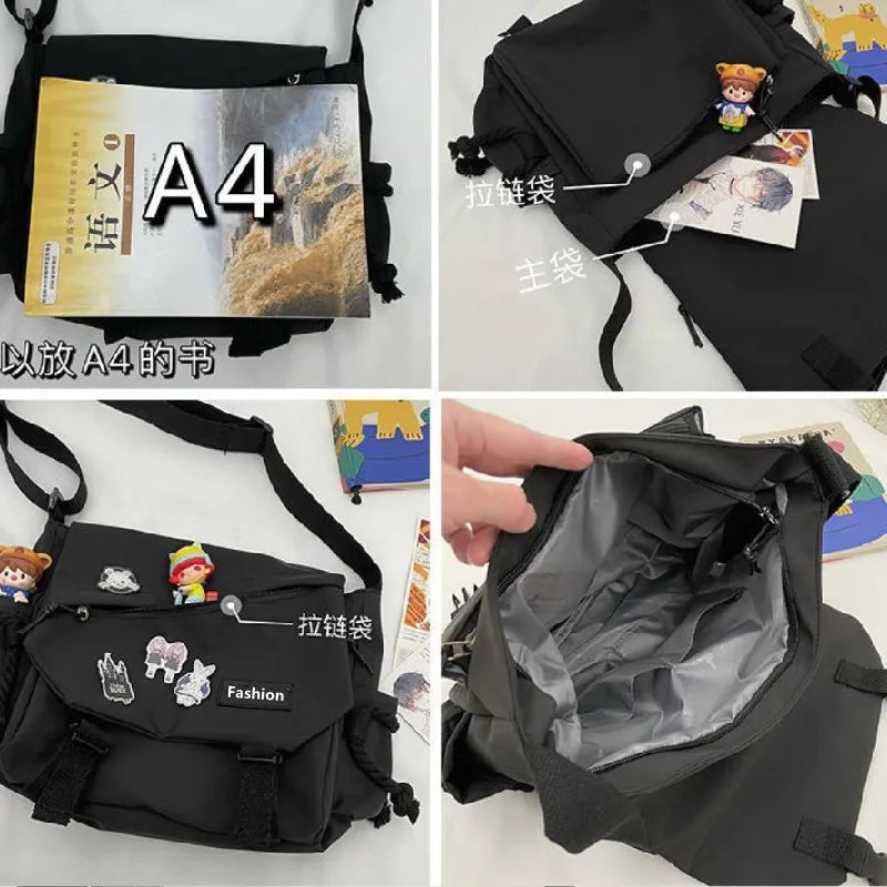 Nylon Crossbody Bags for Women Handbags Shoulder Bag Large Capacity