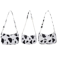 Youth Ladies Nylon Underarm Tote Bag Purse