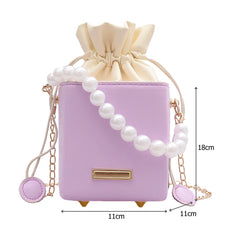 Women PU Leather Shoulder Crossbody Bags Mini Totes Handbags