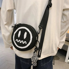Youth Party Nylon Cross Bag Mini Waterproof Canvas Handbag Shoulder Bag