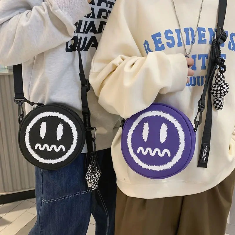 Youth Party Nylon Cross Bag Mini Waterproof Canvas Handbag Shoulder Bag