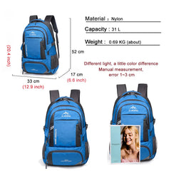 Youth Sports Backpack Outdoor Travel Camping Student School Bag
