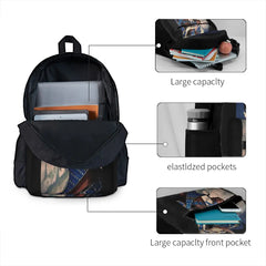 Yuellas Bulvaen Horse Backpacks Zipper Close Female Backpack