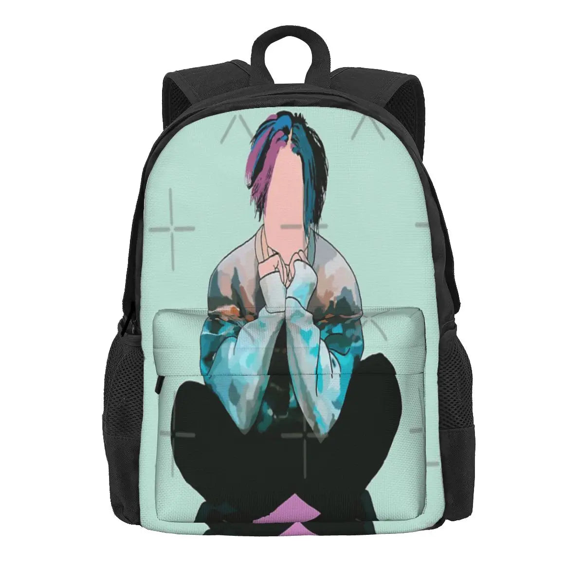 Yungblud Weird Backpacks Men's & Women's Bags Personalised with Zip & Pockets