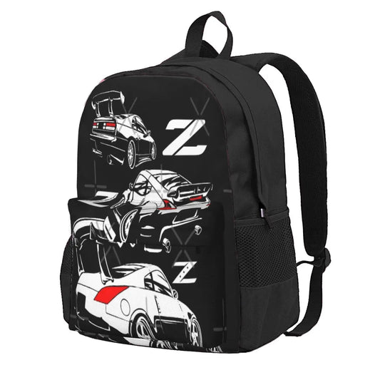 Family 350Z 370Z 300Zx Backpacks Men's Women's Bags Reusable Zip Close