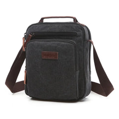 Z.L.D.Handmade Shoulder Bag Large Capacity Canvas Messenger Handbag
