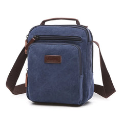 Z.L.D.Handmade Shoulder Bag Large Capacity Canvas Messenger Handbag