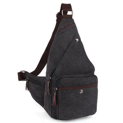 Z.L.D. Canvas Bag Lady Shoulder Chest Large Capacity Square Bag Women Bolsa