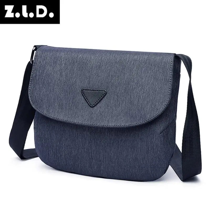 Z.L.D. Ladies Messenger Bag Waterproof Canvas Shoulder Bag