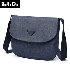 Z.L.D. Ladies Messenger Bag Waterproof Canvas Shoulder Bag