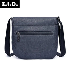 Z.L.D. Ladies Messenger Bag Waterproof Canvas Shoulder Bag