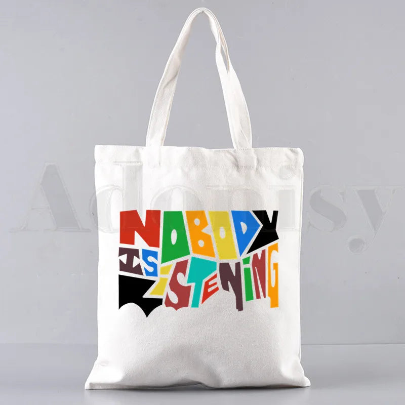 Zayn Malik Nobody Is Listening Harajuku Graphic Shoulder Bag