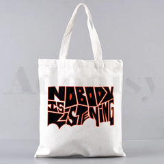 Zayn Malik Nobody Is Listening Harajuku Graphic Shoulder Bag