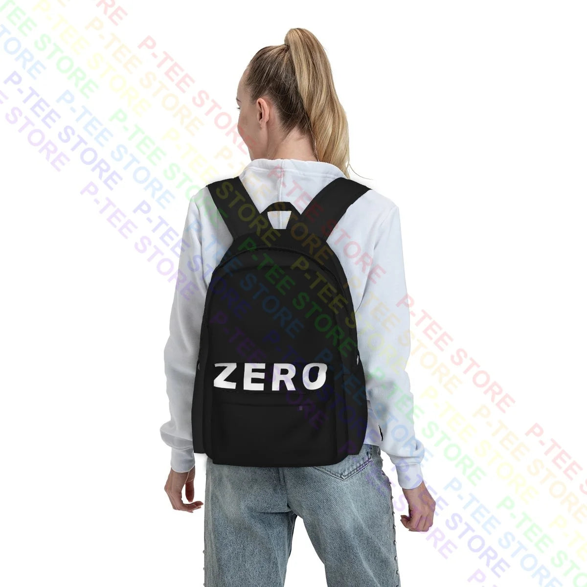 Zero Skateboards Army Backpack School Portable Gym Tote Bag