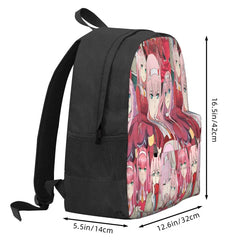Zero Two Tribute Pattern 2 Backpacks Men's & Women's