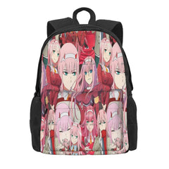 Zero Two Tribute Pattern 2 Backpacks Men's & Women's