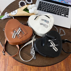 Chain Crossbody Bags for Women Girl Casual Purses Shoulder Bag Handbags