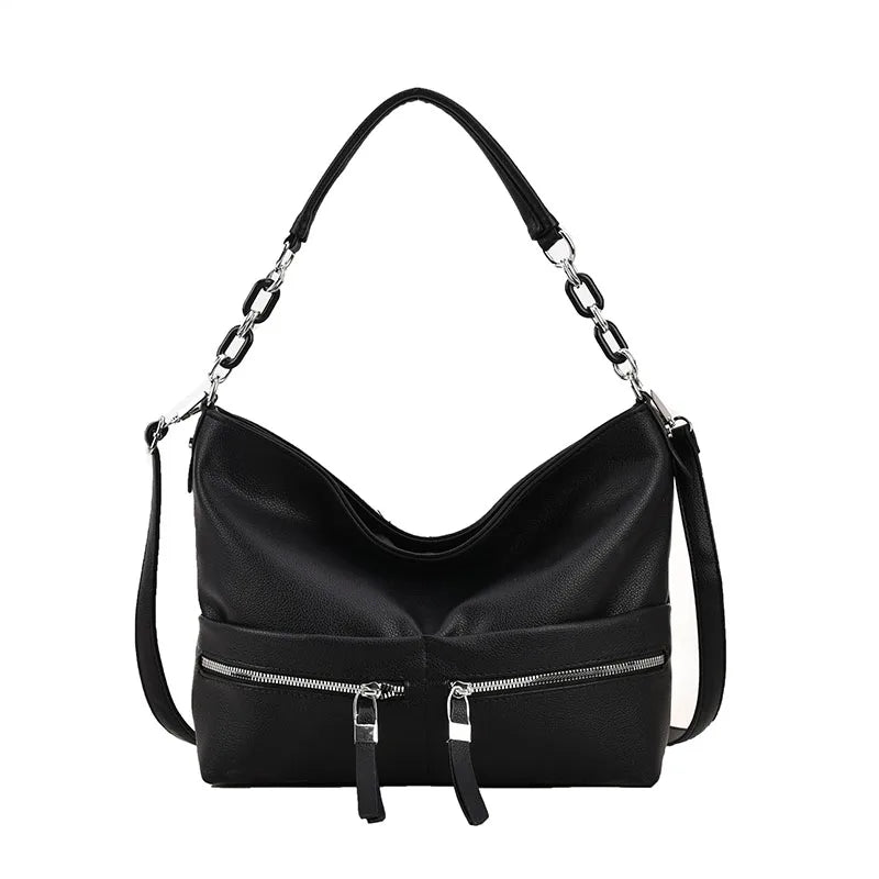 Retro Green Crossbody Bag for Women Travel Handbags Purses Female Soft Hobo