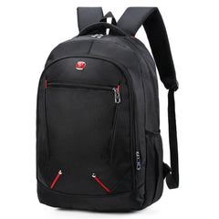 Large Capacity School Backpack Zipper Laptop Rucksack
