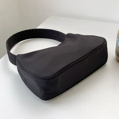 Zipper Women's Bag Small Shoulder Bags Nylon Hobos