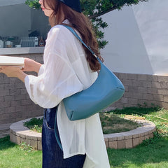 Zipper Women's Bag Small Handbags PU Leather Lady Shoulder Crossbody Bag