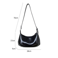 Zipper Women's Bag Small Handbags PU Leather Lady Shoulder Crossbody Bag