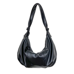 Zipper Women's Hobos Bag PU Leather Shoulder Crossbody Bag