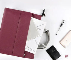 Zipper file bag Oxford cloth briefcase stationery bag
