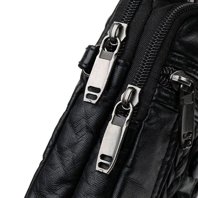 Vintage PU Leather Women Shoulder Crossbody Bags