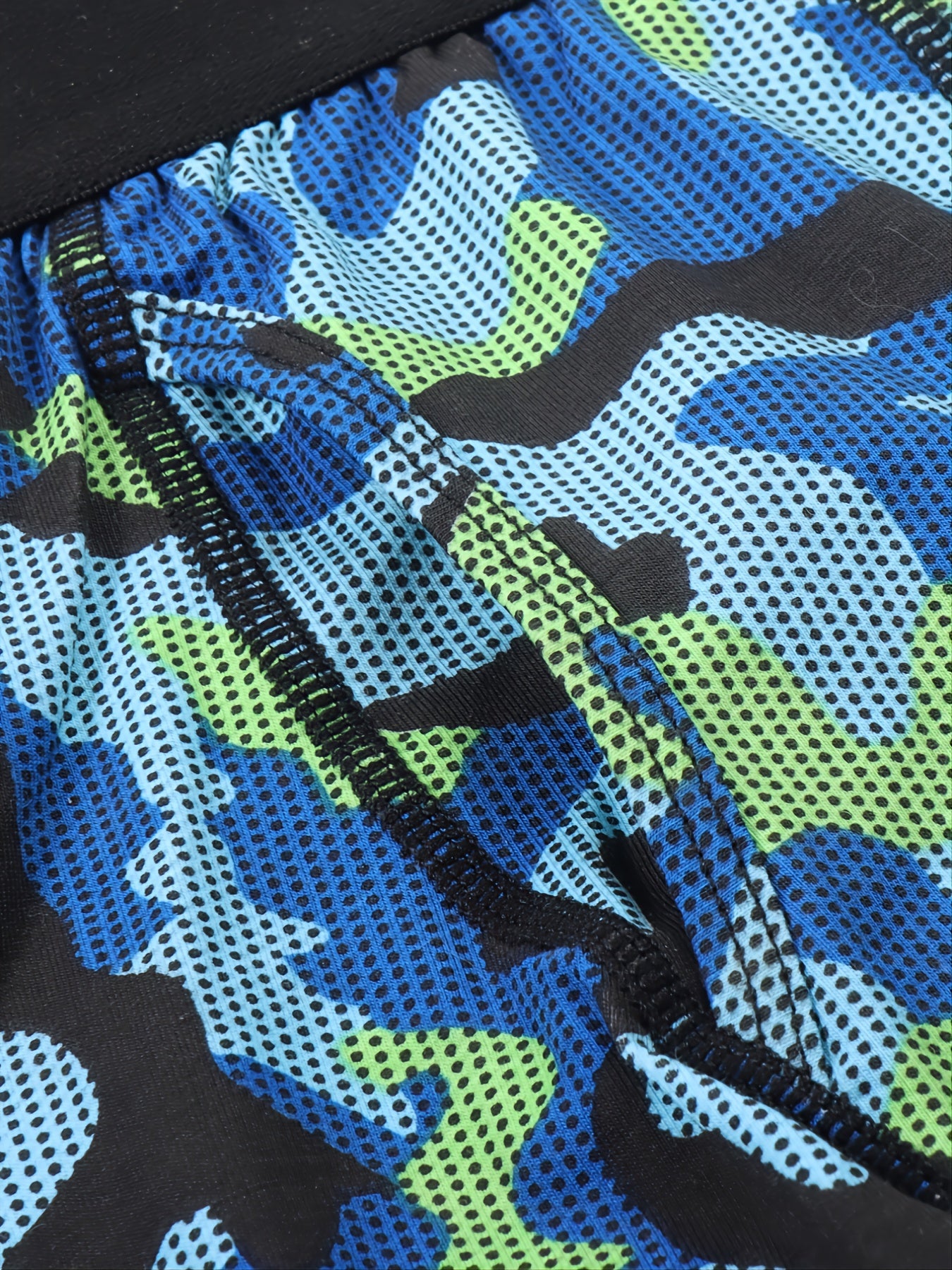 5pcs Boys Camo Boxer Briefs Soft Cotton Underwear Breathable Sport