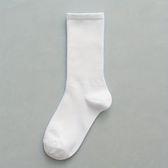 4 Pairs Boys Cotton XX Pattern And Street Style Mid Tube Socks