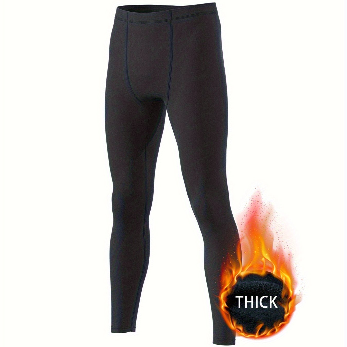 Men's Thermal Compression Pants Gym Leggings Quick Dry