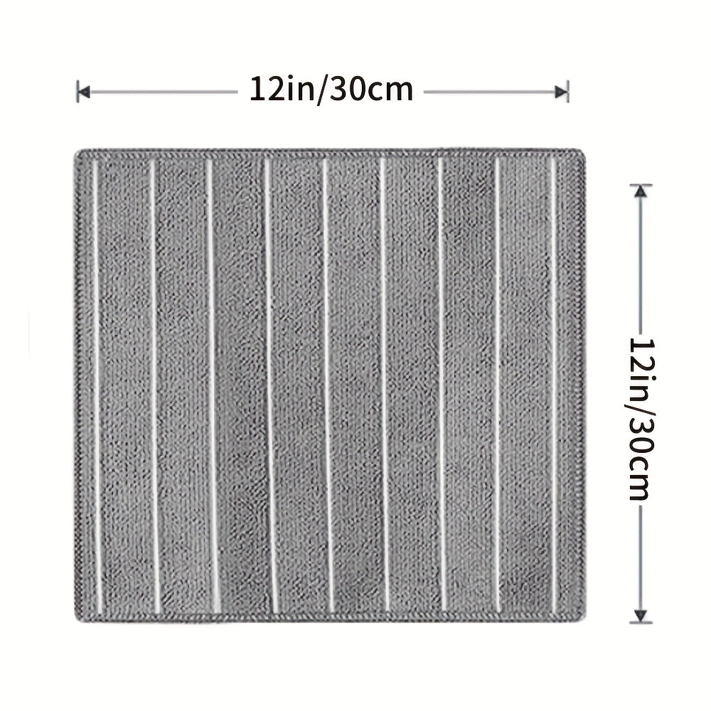 12pcs Square Dish Towels Cleaning Cloth Antibacterial Washable Kitchen Stuff