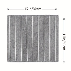 12pcs Square Dish Towels Cleaning Cloth Antibacterial Washable Kitchen Stuff