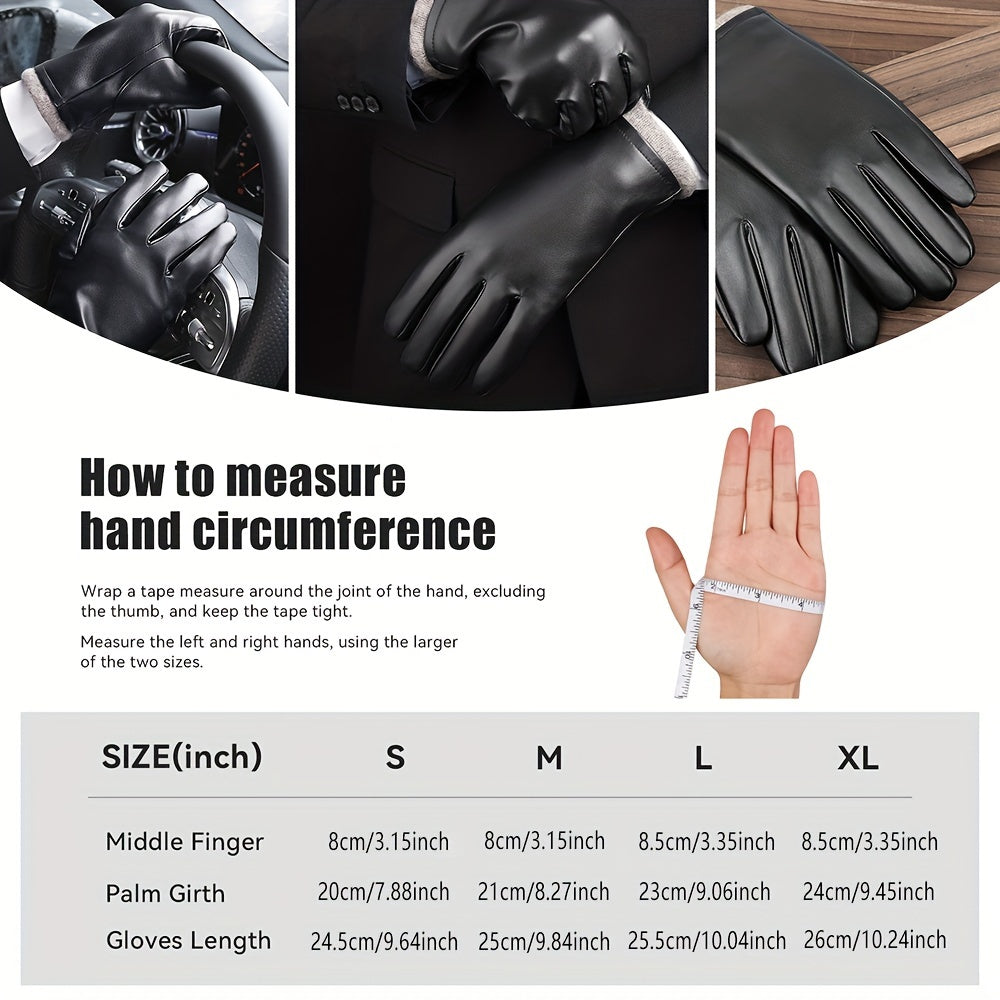 Men's Windproof Winter Gloves Outdoor Cycling Mountaineering Warm Gloves