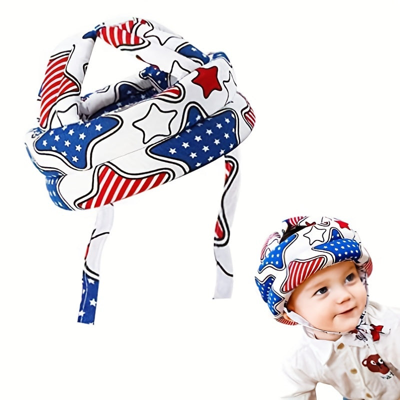 Baby Safety Helmet Anti Fall Cap Infant Head Protector Adjustable Protection