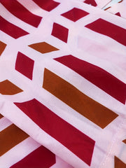 Women's Geometric Print Maxi Dress